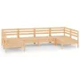 Garden furniture set 6 pieces solid pine wood by vidaXL, Garden sets - Ref: Foro24-3083394, Price: 255,56 €, Discount: %