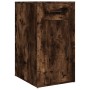 Schreibtisch aus geräuchertem Eichensperrholz mit Schrank von vidaXL, Schreibtische - Ref: Foro24-3185436, Preis: 143,02 €, R...
