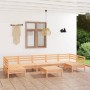 Garden furniture set 8 pieces solid pine wood by vidaXL, Garden sets - Ref: Foro24-3083409, Price: 367,30 €, Discount: %