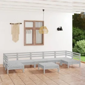 Garden furniture set 8 pieces solid pine wood by vidaXL, Garden sets - Ref: Foro24-3083410, Price: 409,63 €, Discount: %
