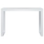 Weißer Computertisch aus Spanplatte, 110 x 60 x 73 cm von vidaXL, Schreibtische - Ref: Foro24-30197, Preis: 126,84 €, Rabatt: %