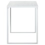 Weißer Computertisch aus Spanplatte, 110 x 60 x 73 cm von vidaXL, Schreibtische - Ref: Foro24-30197, Preis: 126,84 €, Rabatt: %