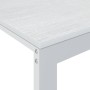 Weißer Computertisch aus Spanplatte, 110 x 60 x 73 cm von vidaXL, Schreibtische - Ref: Foro24-30197, Preis: 126,84 €, Rabatt: %