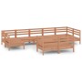 Gartenmöbel-Set 10-teilig aus massivem, honigbraunem Kiefernholz von vidaXL, Gartensets - Ref: Foro24-3083482, Preis: 561,15 ...