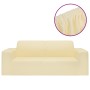 Elastischer Bezug für 2-Sitzer-Sessel, cremefarbener Polyester-Jersey von vidaXL, Abdeckungen - Ref: Foro24-332945, Preis: 19...