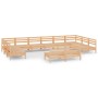 Garden furniture set 12 pieces solid pine wood by vidaXL, Garden sets - Ref: Foro24-3083454, Price: 507,27 €, Discount: %
