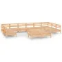 Gartenmöbel-Set 13-teilig aus massivem Kiefernholz von vidaXL, Gartensets - Ref: Foro24-3083459, Preis: 544,80 €, Rabatt: %