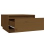 Massiver Couchtisch aus honigbraunem Kiefernholz, 55 x 56 x 32 cm von vidaXL, Couchtisch - Ref: Foro24-813408, Preis: 56,79 €...