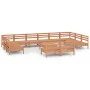 Gartenmöbel-Set 13-tlg. massives Kiefernholz honigbraun von vidaXL, Gartensets - Ref: Foro24-3083462, Preis: 649,60 €, Rabatt: %