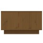 Massiver Couchtisch aus honigbraunem Kiefernholz, 55 x 56 x 32 cm von vidaXL, Couchtisch - Ref: Foro24-813408, Preis: 56,79 €...