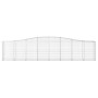 Gabionenkörbe 4 Stück bogenförmiges Eisen 400x50x80/100 cm von vidaXL, Töpfe und Pflanzgefäße - Ref: Foro24-3145945, Preis: 6...