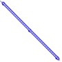 Lámpara de burbujas de acuario RGB 94 cm