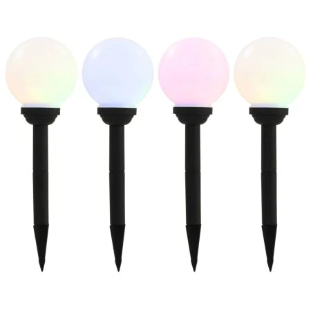 Lámparas solares esféricas de exterior 4 uds LED RGB 15 cm de vidaXL, Iluminación de exterior - Ref: Foro24-44457, Precio: 44...