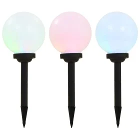 Kugelförmige Solarlampen für den Außenbereich 3 Stk. LED RGB 20 cm von vidaXL, Außenbeleuchtung - Ref: Foro24-44458, Preis: 5...
