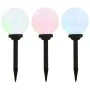 Kugelförmige Solarlampen für den Außenbereich 3 Stk. LED RGB 20 cm von vidaXL, Außenbeleuchtung - Ref: Foro24-44458, Preis: 5...