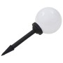 Lámparas solares esféricas de exterior 3 uds LED RGB 20 cm de vidaXL, Iluminación de exterior - Ref: Foro24-44458, Precio: 53...