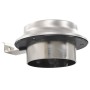 Lámparas solares de exterior LED redondas 6 uds 12 cm blanco