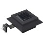 Quadratische LED-Solar-Außenlampen 6 Stück 12 cm schwarz von vidaXL, Außenbeleuchtung - Ref: Foro24-44468, Preis: 40,91 €, Ra...