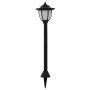 LED-Solarlampen für den Außenbereich, 3 Einheiten, schwarz von vidaXL, Außenbeleuchtung - Ref: Foro24-44471, Preis: 45,75 €, ...