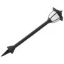 LED-Solarlampen für den Außenbereich, 3 Einheiten, schwarz von vidaXL, Außenbeleuchtung - Ref: Foro24-44471, Preis: 45,75 €, ...