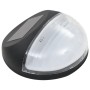 Solar LED Außenwandleuchten 12 Stk. rund schwarz von vidaXL, Außenbeleuchtung - Ref: Foro24-44472, Preis: 48,23 €, Rabatt: %