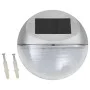 LED solar outdoor wall lamps 12 pcs round silver by vidaXL, Outdoor lighting - Ref: Foro24-44473, Price: 55,94 €, Discount: %