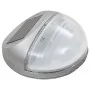 Lámparas solares LED de pared exterior 12 uds redondas plateada de vidaXL, Iluminación de exterior - Ref: Foro24-44473, Preci...