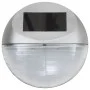 Lámparas solares LED de pared exterior 12 uds redondas plateada de vidaXL, Iluminación de exterior - Ref: Foro24-44473, Preci...