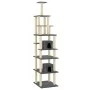 Cat scratching post with dark gray sisal posts 216 cm by vidaXL, Cat furniture - Ref: Foro24-171529, Price: 100,35 €, Discoun...