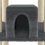 Cat scratching post with dark gray sisal posts 216 cm by vidaXL, Cat furniture - Ref: Foro24-171529, Price: 100,35 €, Discoun...