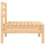 Gartenmöbel-Set 3-teilig aus massivem Kiefernholz von vidaXL, Gartensets - Ref: Foro24-806597, Preis: 137,75 €, Rabatt: %