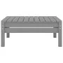 Set of 3-piece solid pine wood garden furniture in gray. by vidaXL, Garden sets - Ref: Foro24-806599, Price: 113,81 €, Discou...
