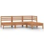 Gartenmöbel-Set 4-teilig aus massivem honigbraunem Kiefernholz von vidaXL, Gartensets - Ref: Foro24-806620, Preis: 201,92 €, ...