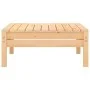 Gartenmöbel-Set 4-teilig aus massivem Kiefernholz von vidaXL, Gartensets - Ref: Foro24-806622, Preis: 172,16 €, Rabatt: %