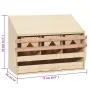 Hühnernistkasten mit 3 Fächern aus Kiefernholz, 72x33x54 cm von vidaXL, Eierbrutapparate - Ref: Foro24-170653, Preis: 107,81 ...