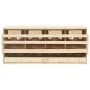 Chicken nesting box with 4 pine wood compartments 106x40x45cm by vidaXL, Egg incubators - Ref: Foro24-170658, Price: 153,83 €...