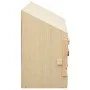 Chicken nesting box with 5 pine wood compartments 117x33x54cm by vidaXL, Egg incubators - Ref: Foro24-170659, Price: 145,15 €...