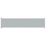 Retractable side awning for patio gray 140x600 cm by vidaXL, Umbrellas - Ref: Foro24-313373, Price: 79,62 €, Discount: %