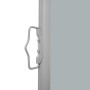 Ausziehbare Seitenmarkise für Terrasse grau 140x600 cm von vidaXL, Sonnenschirme - Ref: Foro24-313373, Preis: 85,52 €, Rabatt: %