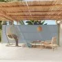 Gray retractable garden side awning 180x600 cm by vidaXL, Umbrellas - Ref: Foro24-317968, Price: 101,70 €, Discount: %