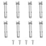 Retractable side awning for patio gray 140x600 cm by vidaXL, Umbrellas - Ref: Foro24-313373, Price: 79,62 €, Discount: %