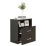 Mesita de noche negra 50x32x60 cm de vidaXL, Mesitas de noche - Ref: Foro24-803274, Precio: 50,29 €, Descuento: %