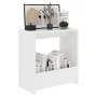 Weißer Beistelltisch aus Sperrholz, 50x26x50 cm von vidaXL, Seitentische - Ref: Foro24-806687, Preis: 29,44 €, Rabatt: %