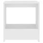 Weißer Beistelltisch aus Sperrholz, 50x26x50 cm von vidaXL, Seitentische - Ref: Foro24-806687, Preis: 29,44 €, Rabatt: %