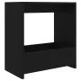 Black plywood side table 50x26x50 cm by vidaXL, Side tables - Ref: Foro24-806688, Price: 28,64 €, Discount: %