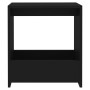 Black plywood side table 50x26x50 cm by vidaXL, Side tables - Ref: Foro24-806688, Price: 27,83 €, Discount: %