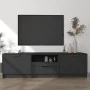 Mueble para TV madera contrachapada negro 140x35x40 cm de vidaXL, Muebles TV - Ref: Foro24-811449, Precio: 83,66 €, Descuento: %