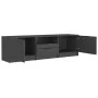 Mueble para TV madera contrachapada negro 140x35x40 cm de vidaXL, Muebles TV - Ref: Foro24-811449, Precio: 83,66 €, Descuento: %