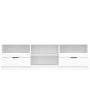 Weißer TV-Schrank aus Sperrholz, 150 x 33,5 x 45 cm von vidaXL, TV-Möbel - Ref: Foro24-811457, Preis: 97,32 €, Rabatt: %