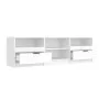 Weißer TV-Schrank aus Sperrholz, 150 x 33,5 x 45 cm von vidaXL, TV-Möbel - Ref: Foro24-811457, Preis: 97,32 €, Rabatt: %